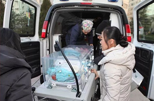 灯塔市妇婴监护型护送